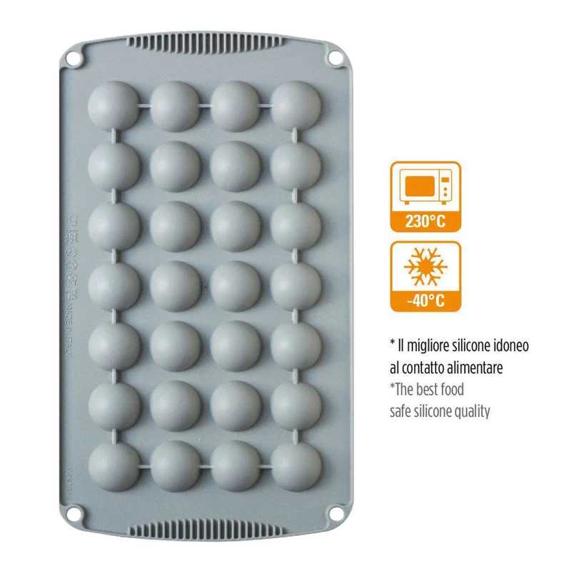 Stampo in silicone - Mezza Sfera 3 cm