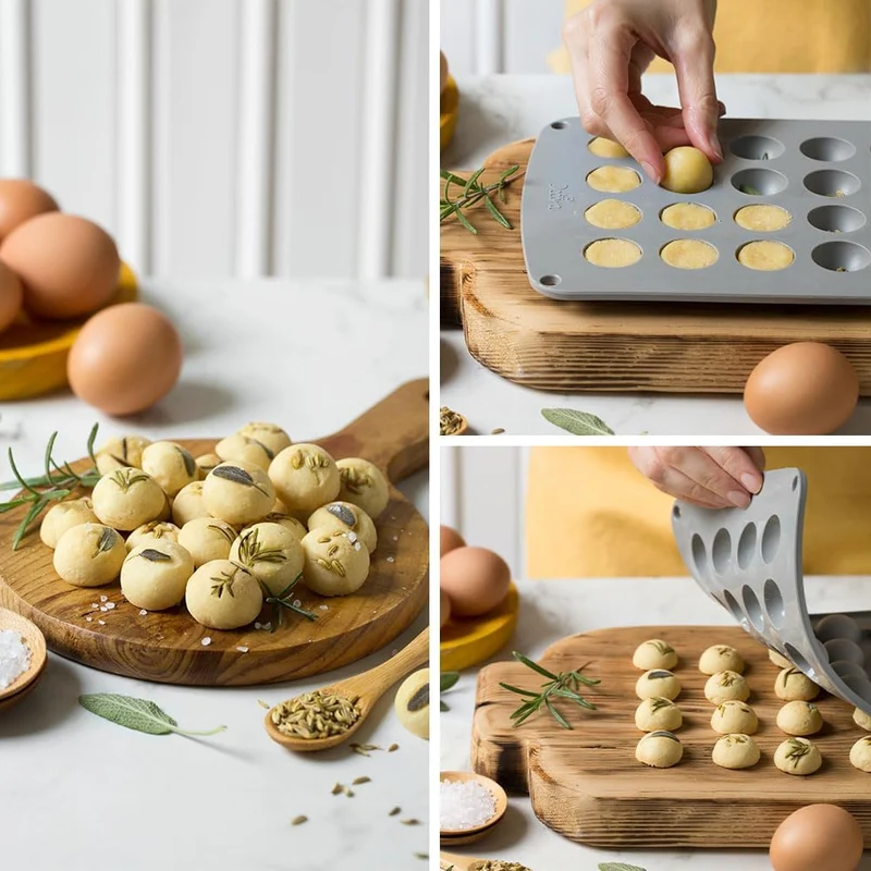 Stampo in silicone - Mezza Sfera 3 cm