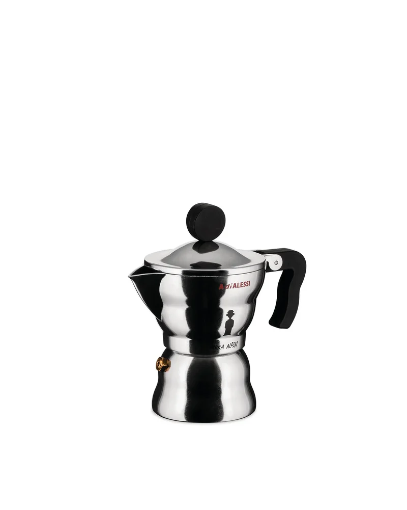 Moka Alessi caffettiera espresso - 6 tazze