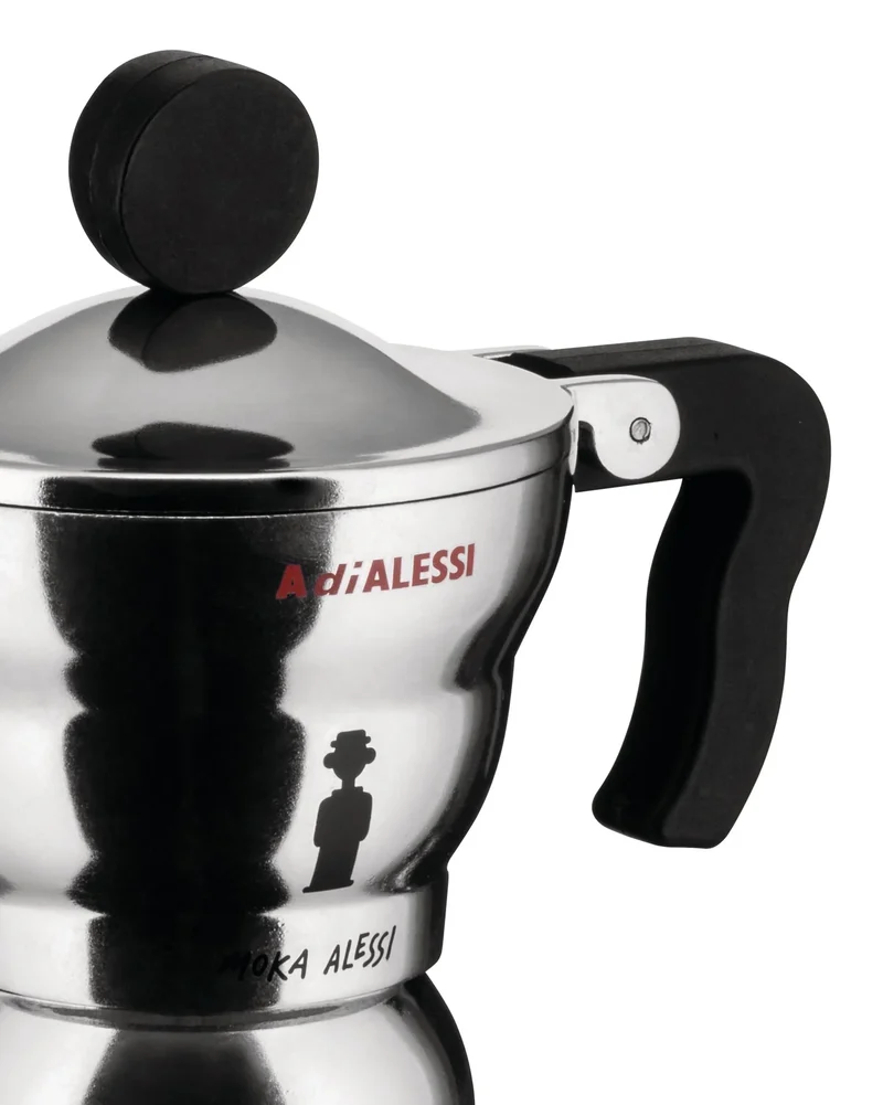 Moka Alessi caffettiera espresso - 6 tazze
