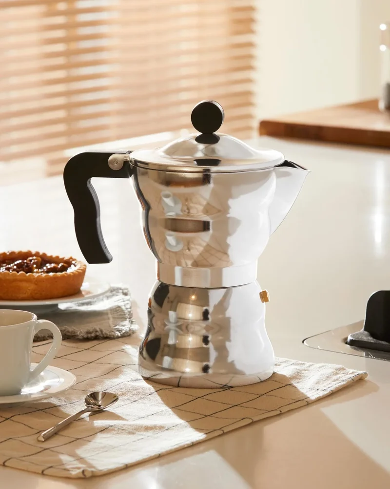 Moka Alessi caffettiera espresso - 3 tazze