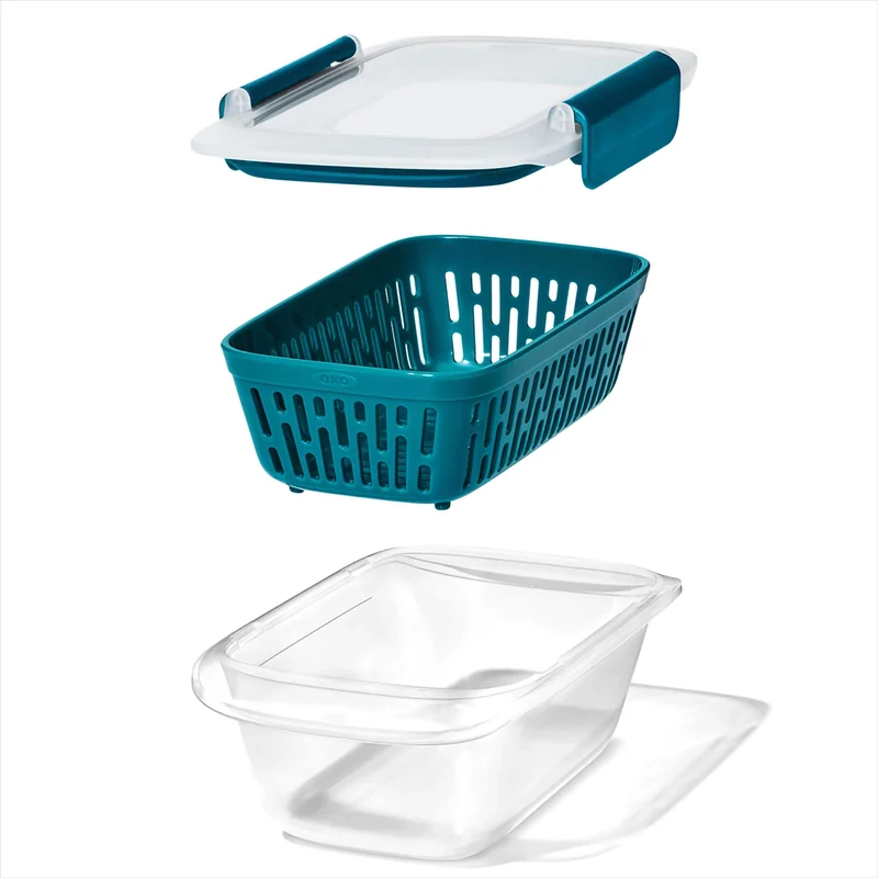 OXO - Contenitore Prep & Go con colino 450ml