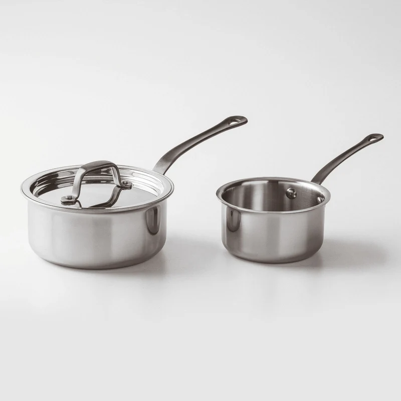 Home Chef Casseruola alta 1 manico con coperchio - Cm 16