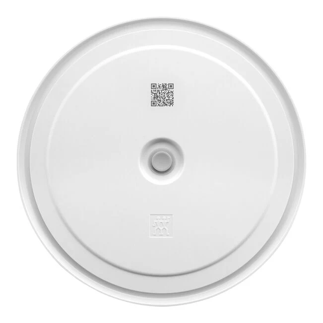 Coperchio della ciotola sottovuoto L / 24 cm, bianco