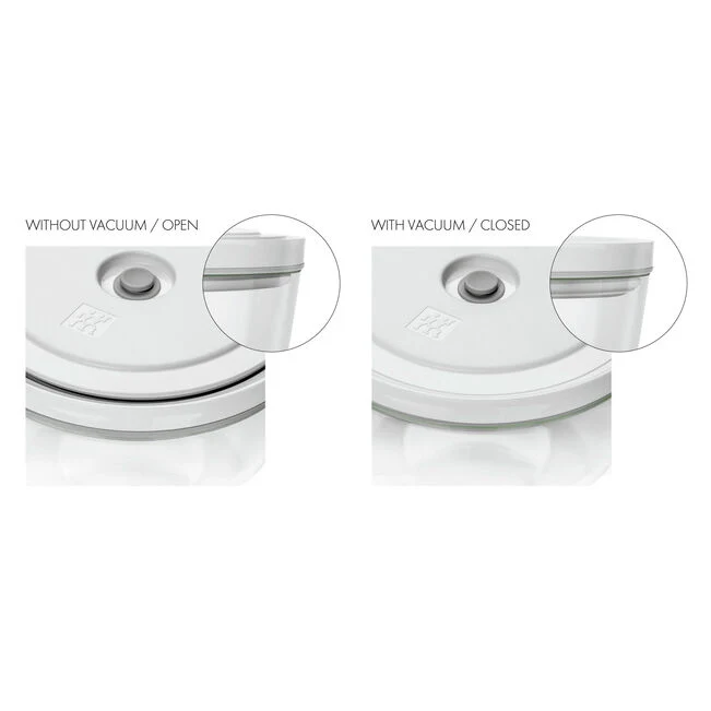 Coperchio della ciotola sottovuoto M / 18 cm, bianco