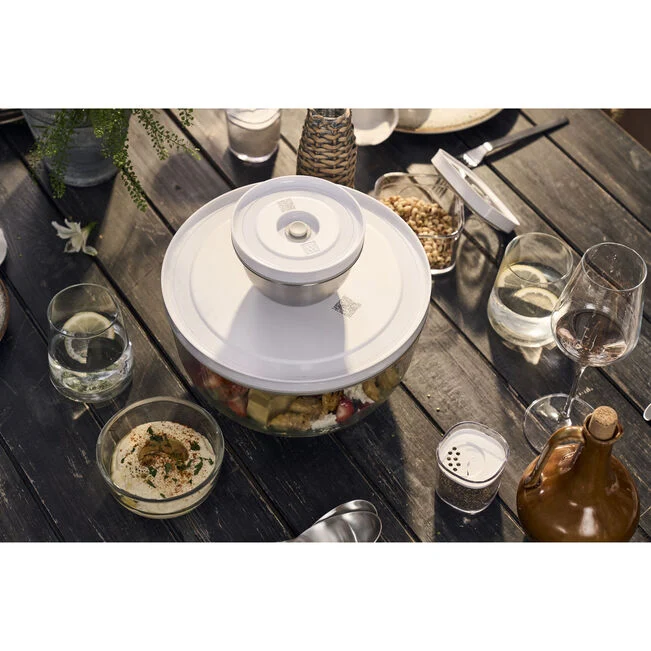 Coperchio della ciotola sottovuoto S / 12 cm, bianco