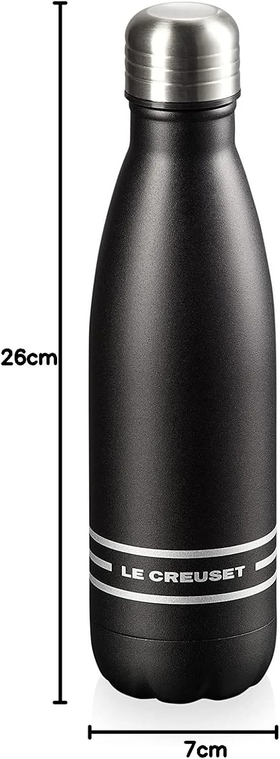 Bottiglia termica - Nero Matt 0,5 LITRI