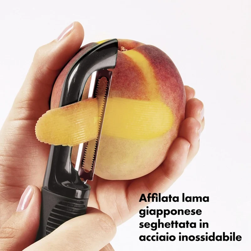 Pela frutta e verdura dentellato