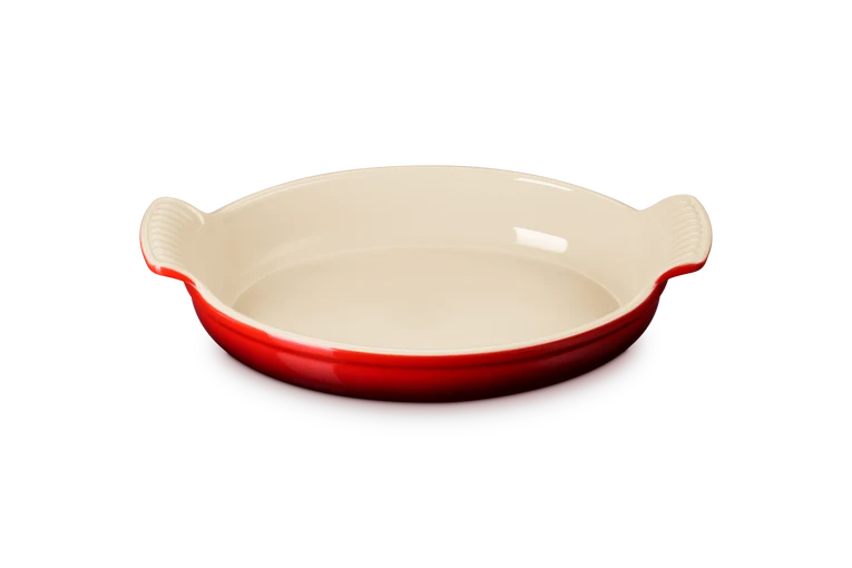 Pirofila ovale in gres vetrificato - 28 cm, 1.6L Ciliegia