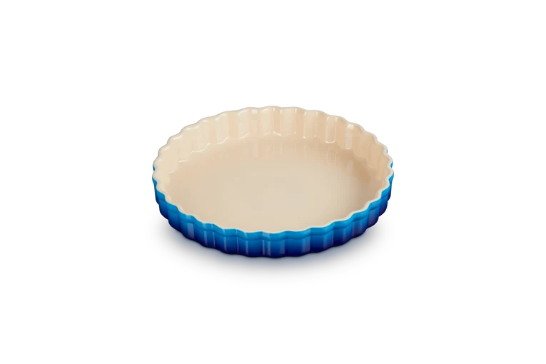 Tortiera rotonda in gres vetrificato - 24 cm, 1.4L Azure