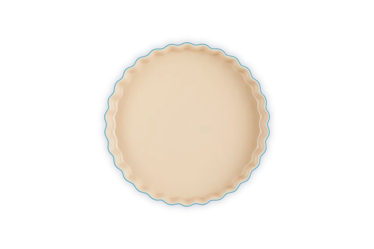 Tortiera rotonda in gres vetrificato - 24 cm, 1.4L Azure