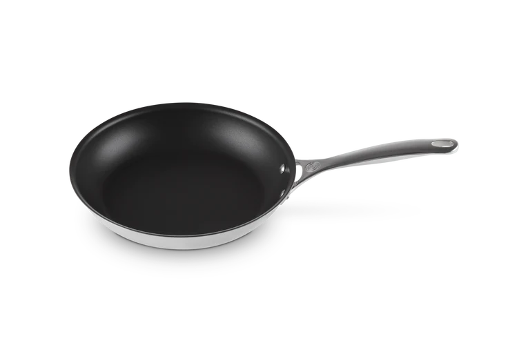 Set 2 padelle in acciaio inox Evolution, int. antiaderente - 20 e 26 cm
