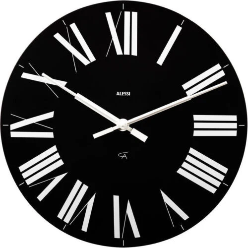 Alessi - Firenze Orologio Nero - 12B