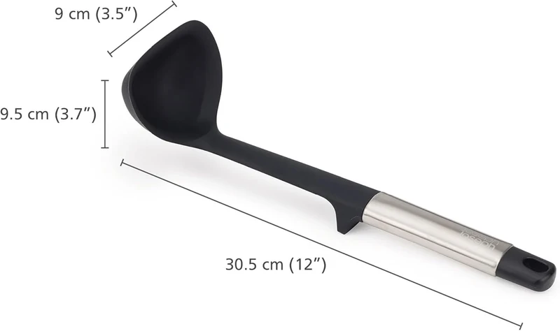 Elevate - Mestolo da Cucina, senza BPA, Antiaderente, Resistente al Calore, Ma