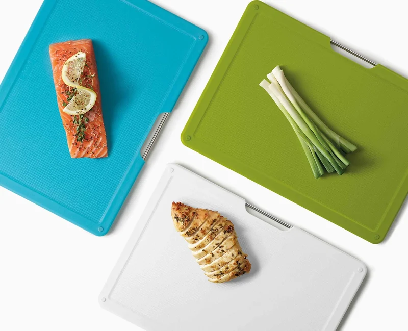 Folio Slim - Set Taglieri da cucina, con custodia porta taglieri / 3pz