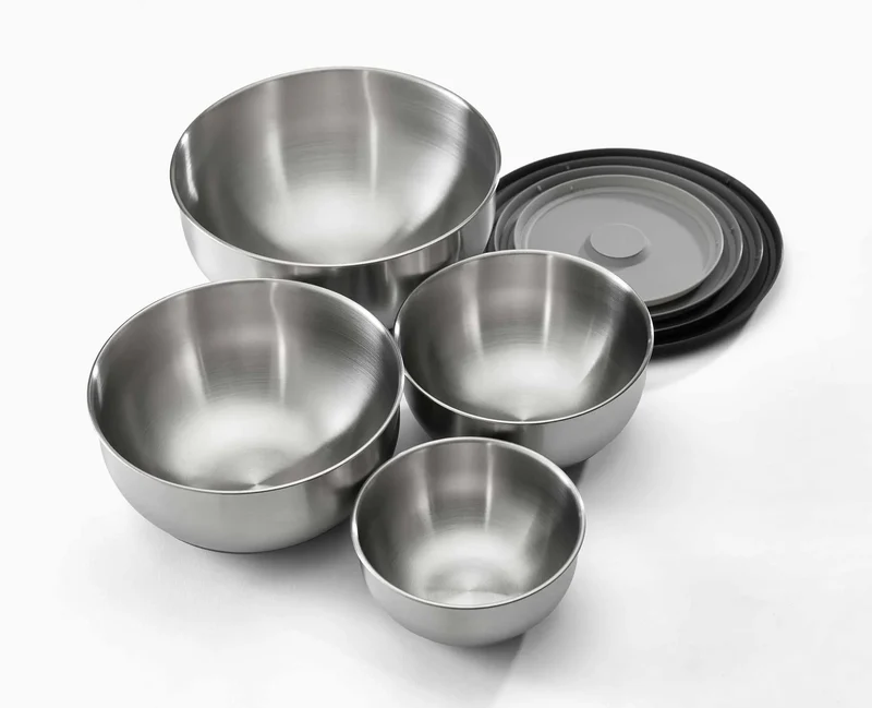 Set di ciotole in acciaio inossidabile Nest™ Prep&Store