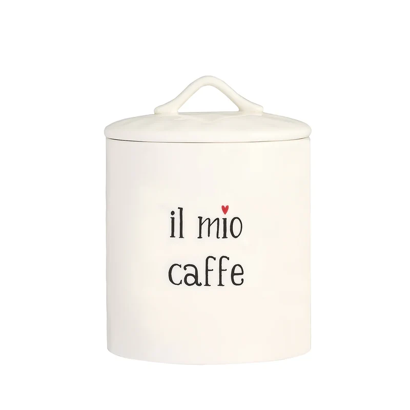 Barattolo in gres " Il mio caffè "