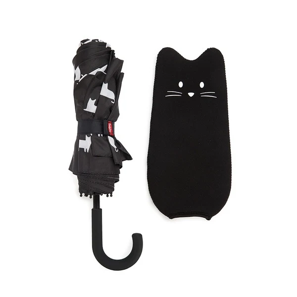 Ombrello Meowmbrella nero