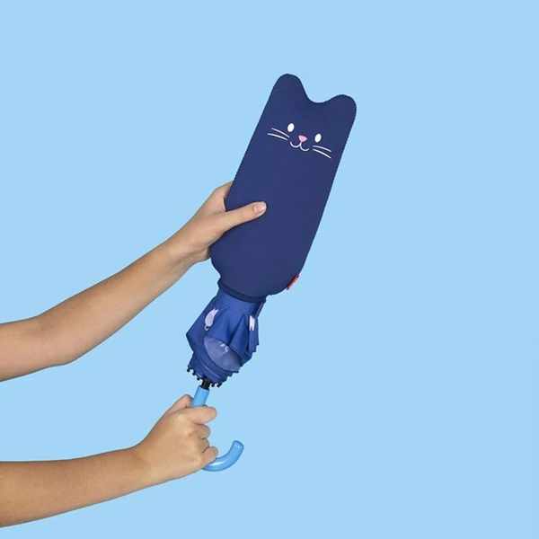 Ombrello Meowmbrella - Azzurro