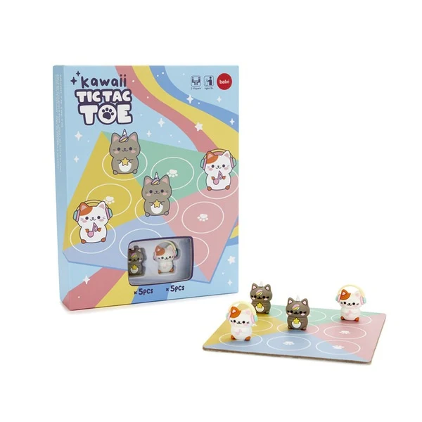 Gioco da tavolo - Tic Tac Toe Kawaii