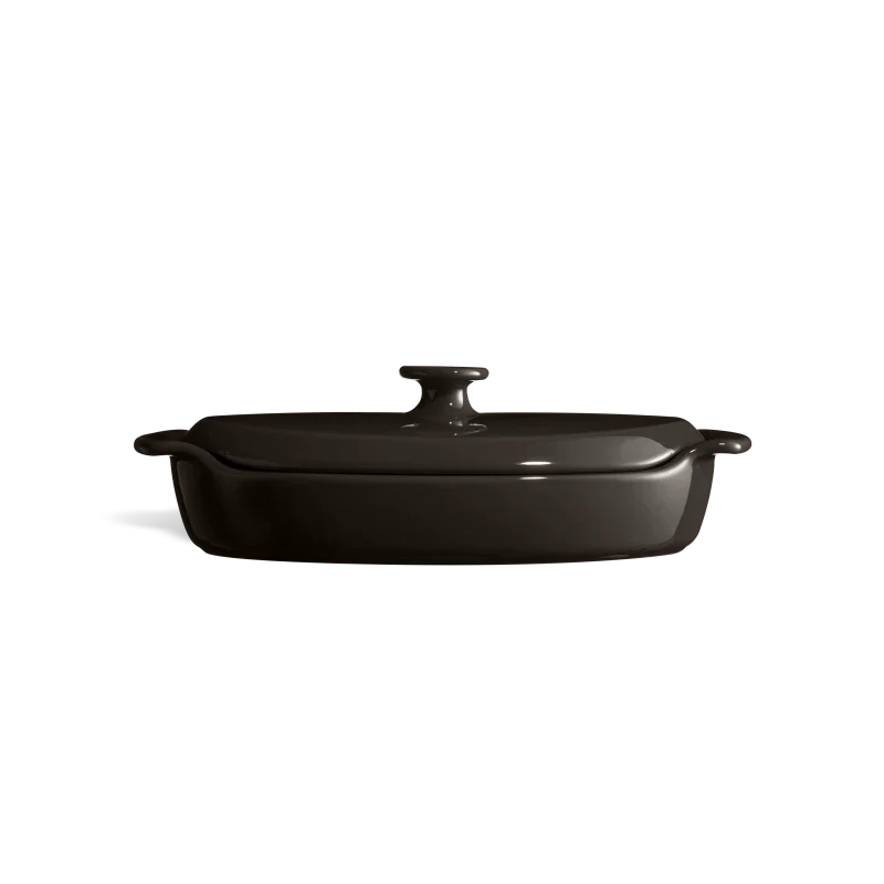 Piatto Papillote piccolo - 30,5 cm - color fusain
