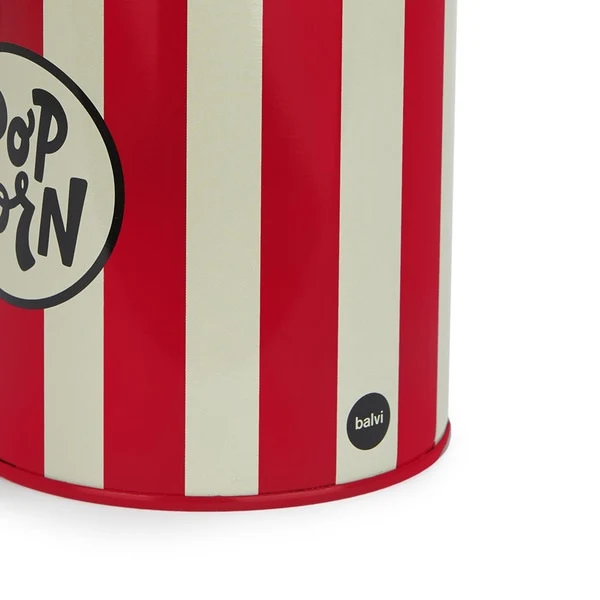Porta matite Popcorn beige/rosso