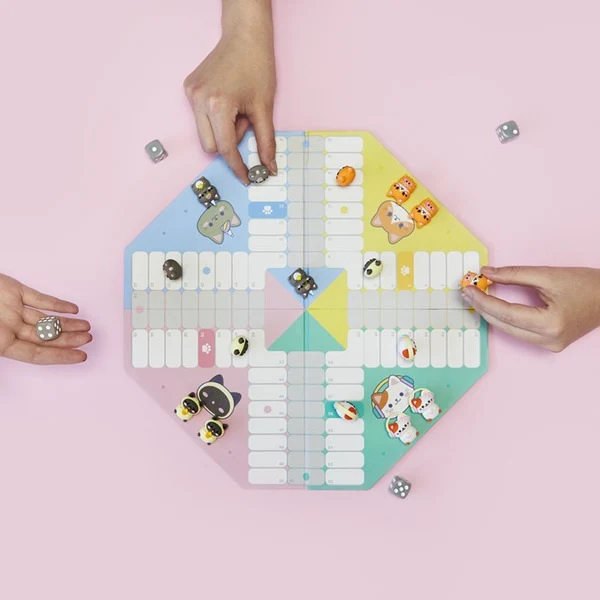 Gioco da tavolo - Ludo Kawaii Purrchisi