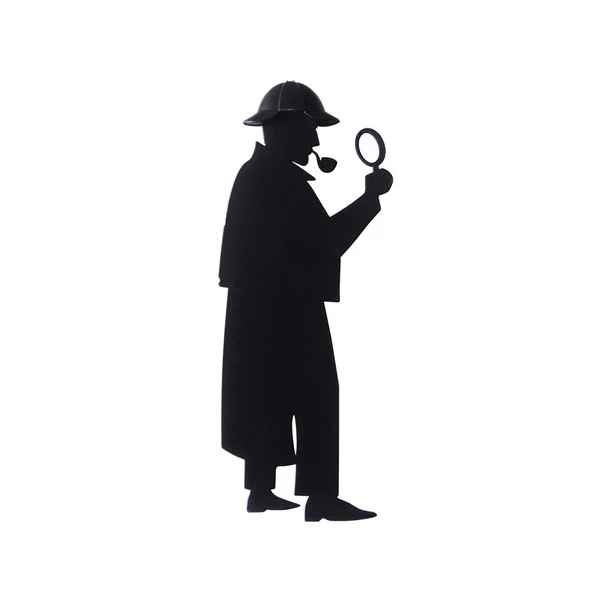 Segnalibro Sherlock nero