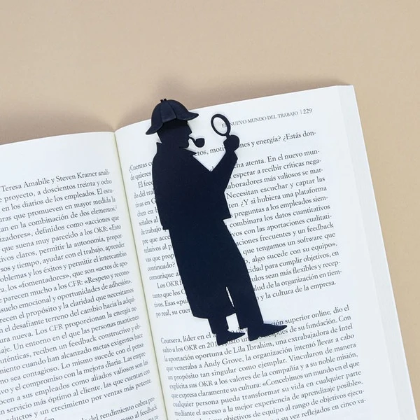 Segnalibro Sherlock nero