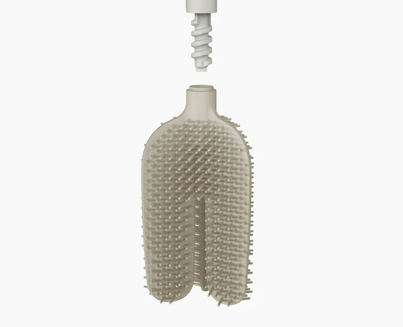 Arturo Pasquinucci JJ FLEX 360 TOILET BRUSH ECRU