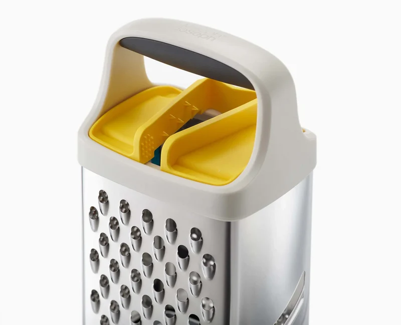 Multi-Grip Box Grater (Yellow)