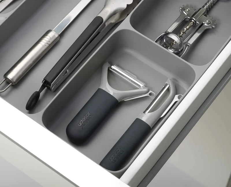 Contenitore per Posate Grigio