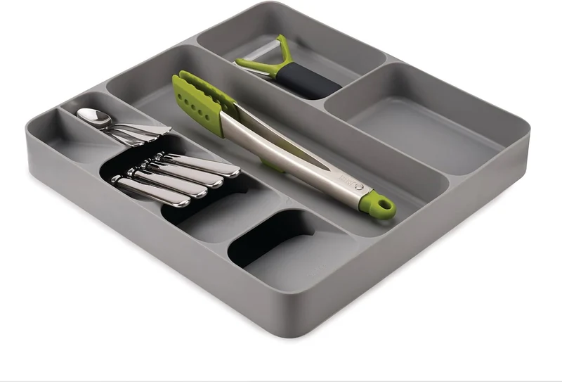 Contenitore per Posate Grigio