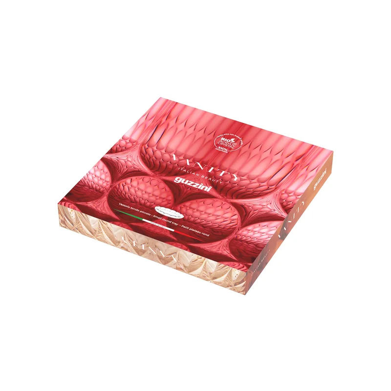 VASSOIO TONDO PICCOLO "VANITY" - Flamingo Pink