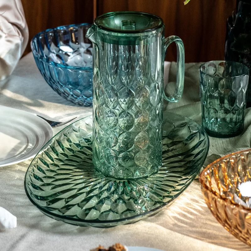 CARAFFA CON COPERCHIO "VANITY" - Matcha green