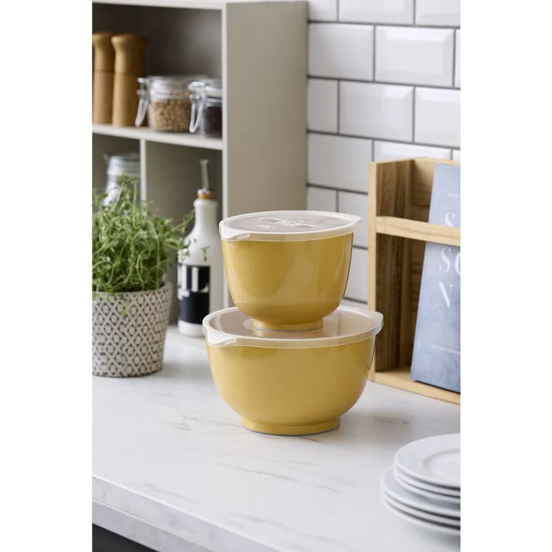 Margrethe Set di ciotole per impastare 4 parti 4 pz - color curry