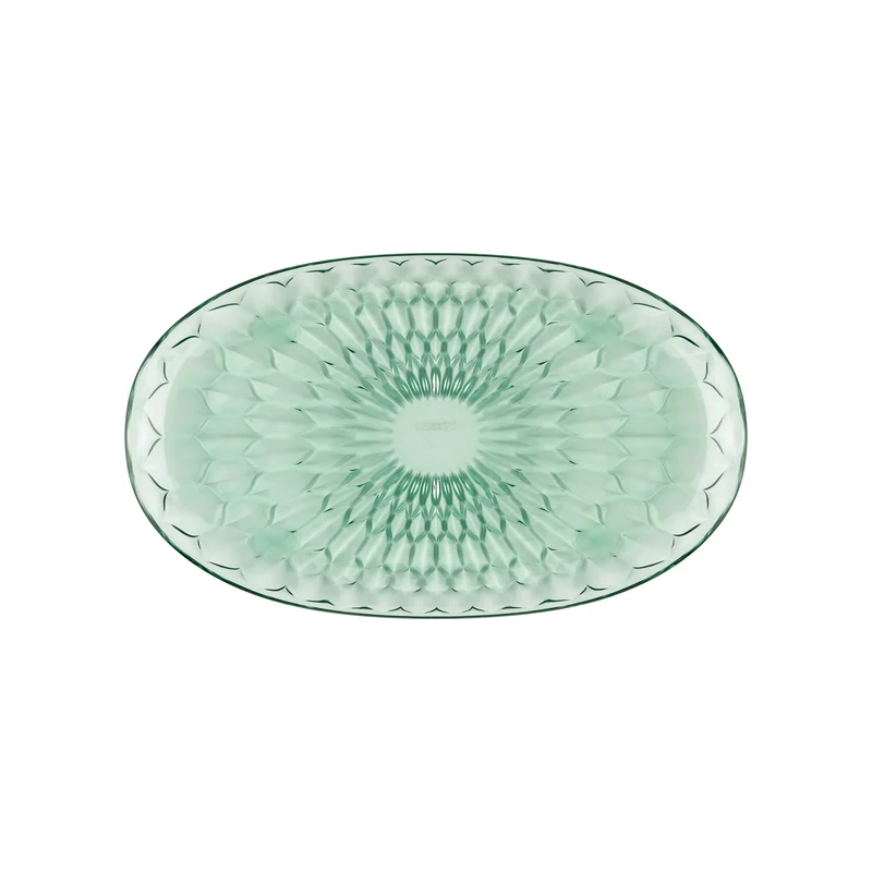 VASSOIO OVALE GRANDE "VANITY" - Matcha green