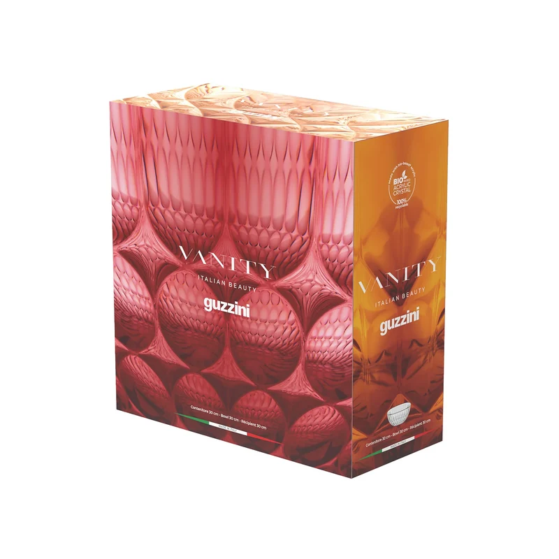 CONTENITORE "VANITY" - 30 cm CARAMEL