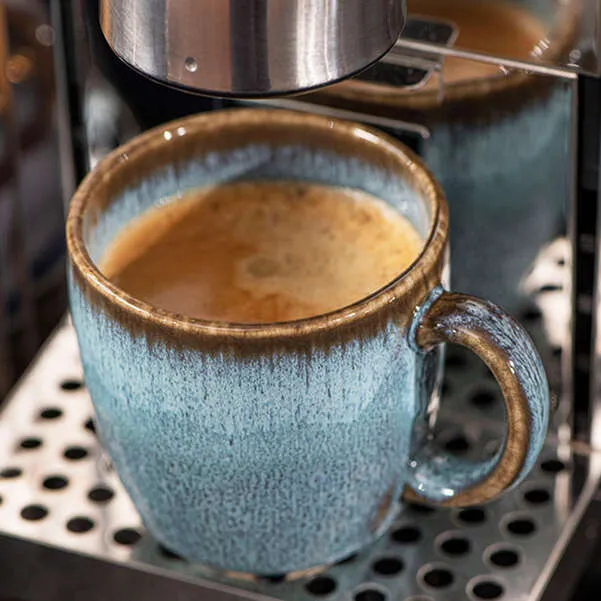 LAVE Tazza da caffè - Blu, 190 ml, terracotta