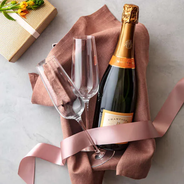 ROSE GARDEN Bicchiere da champagne/spumante - Trasparente 120 ml, cristallo 4 PZ