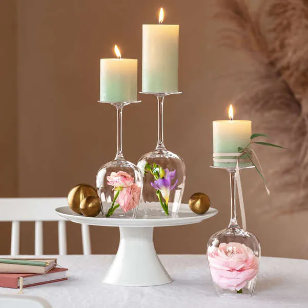 FOR ME Alzata per torte - Bianca, Ø30,3 cm, Premium Porcelain