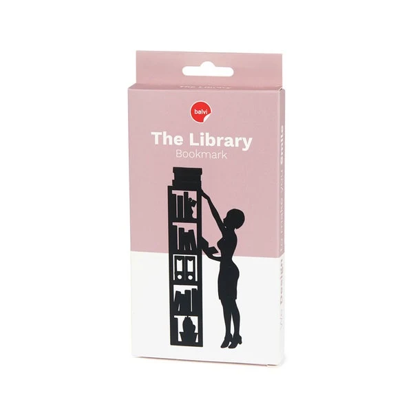 Segnalibro The Library nero