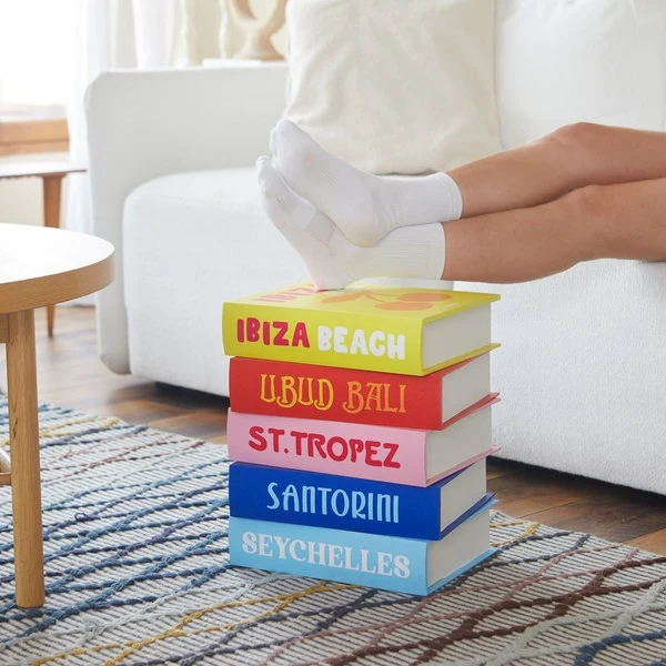 Tavolino Paradise Book Stack legno