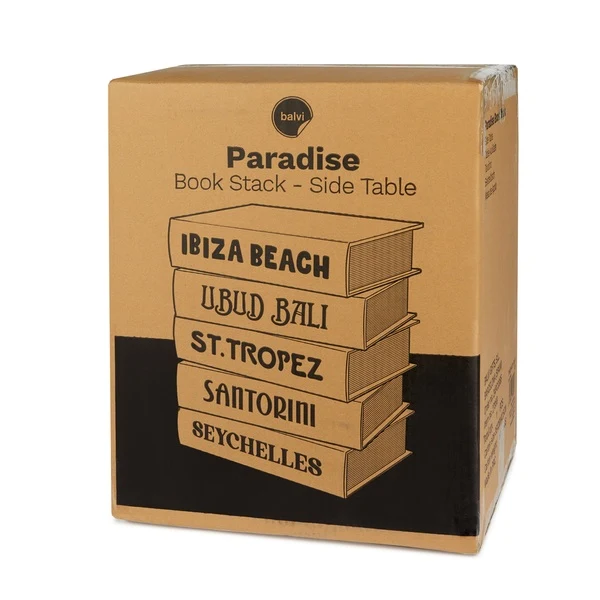 Tavolino Paradise Book Stack legno