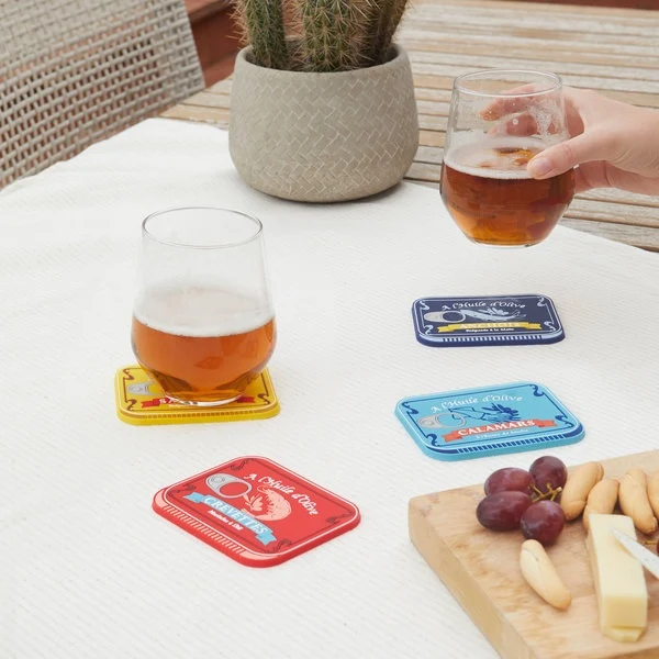 SET 4 Sottobicchieri - Conserverie