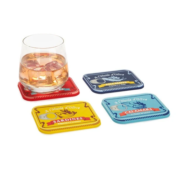 SET 4 Sottobicchieri - Conserverie
