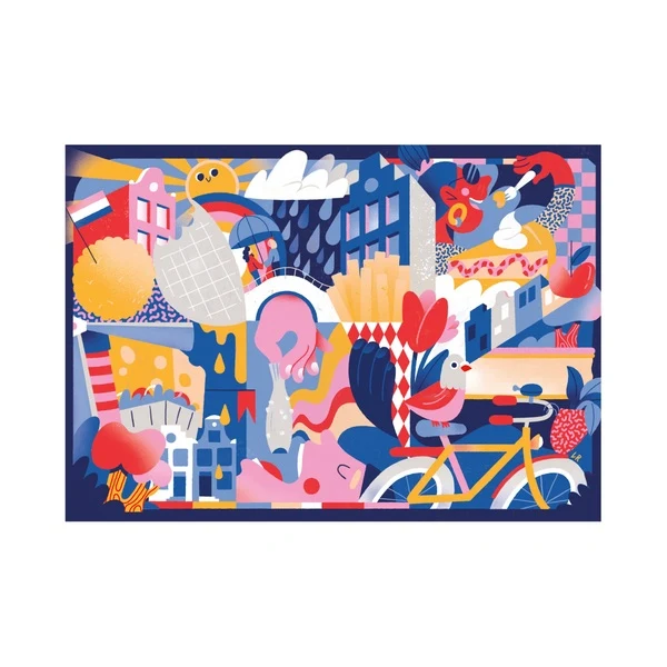 Puzzle Amsterdam - 1000 pz