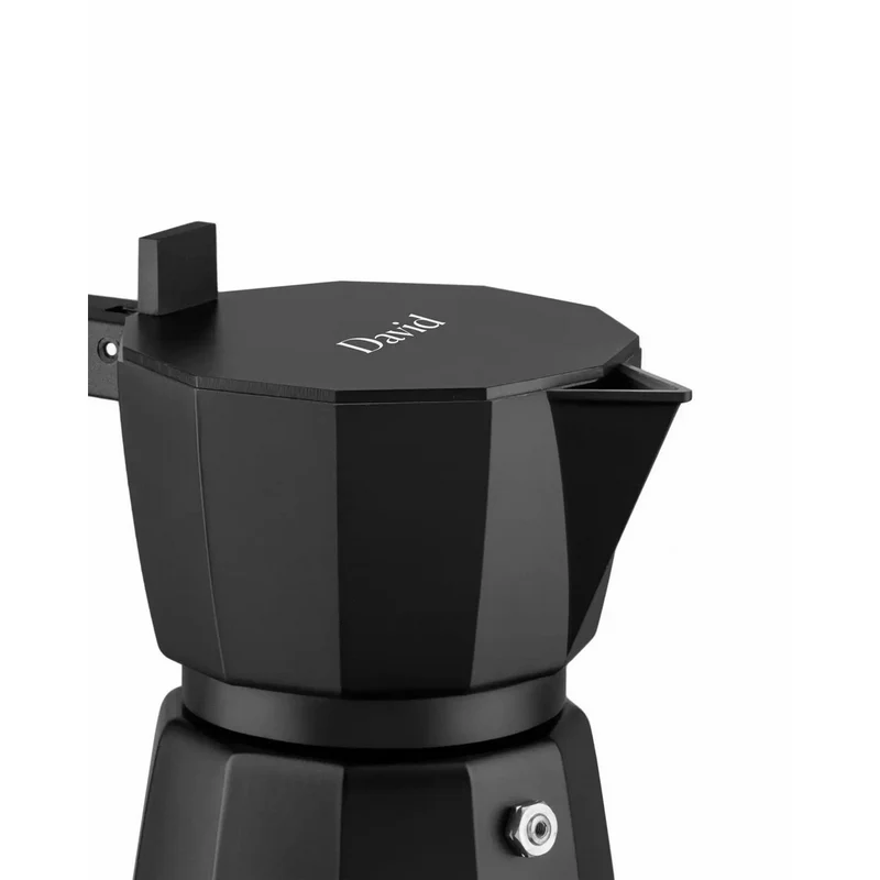 MOKA caffettiera espresso Nero - 6 tazze