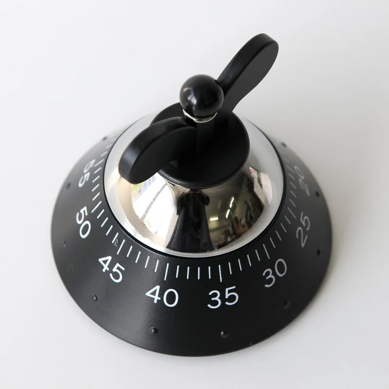 KITCHEN TIMER Contaminuti in resina termoplastica - Nero