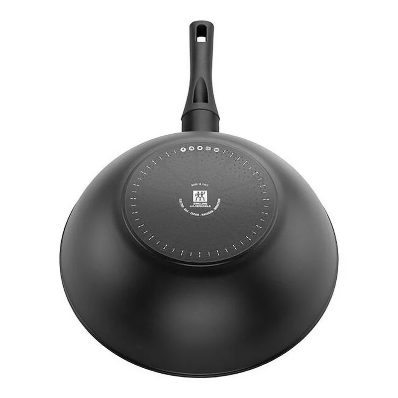 MADURA PLUS Wok 30 cm, alluminio, Antiaderente, base dura Titanio senza Pfas